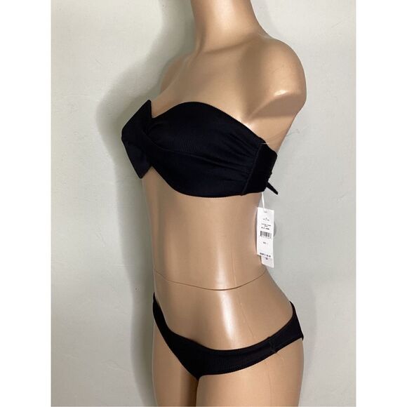 New. Pilyq Black Pearl bikini set. L-top/M-bottom.  Retails $169 - Picture 5 of 16